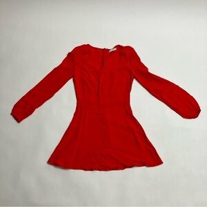 FLYNN SKYE square neck mini dress